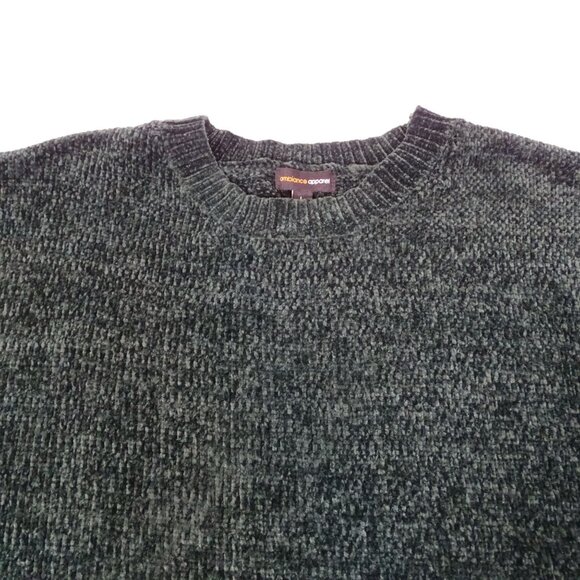 Ambiance Apparel Chenille Knit Sweater Pullover Women Size L Green Long Sleeve - Picture 2 of 9